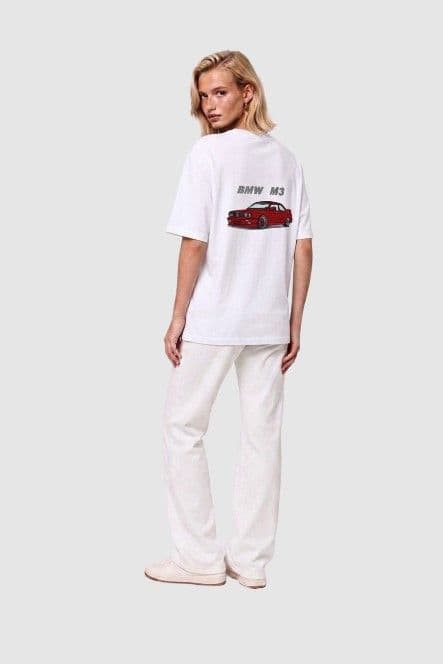 Tee-shirt blanc BMW M3
