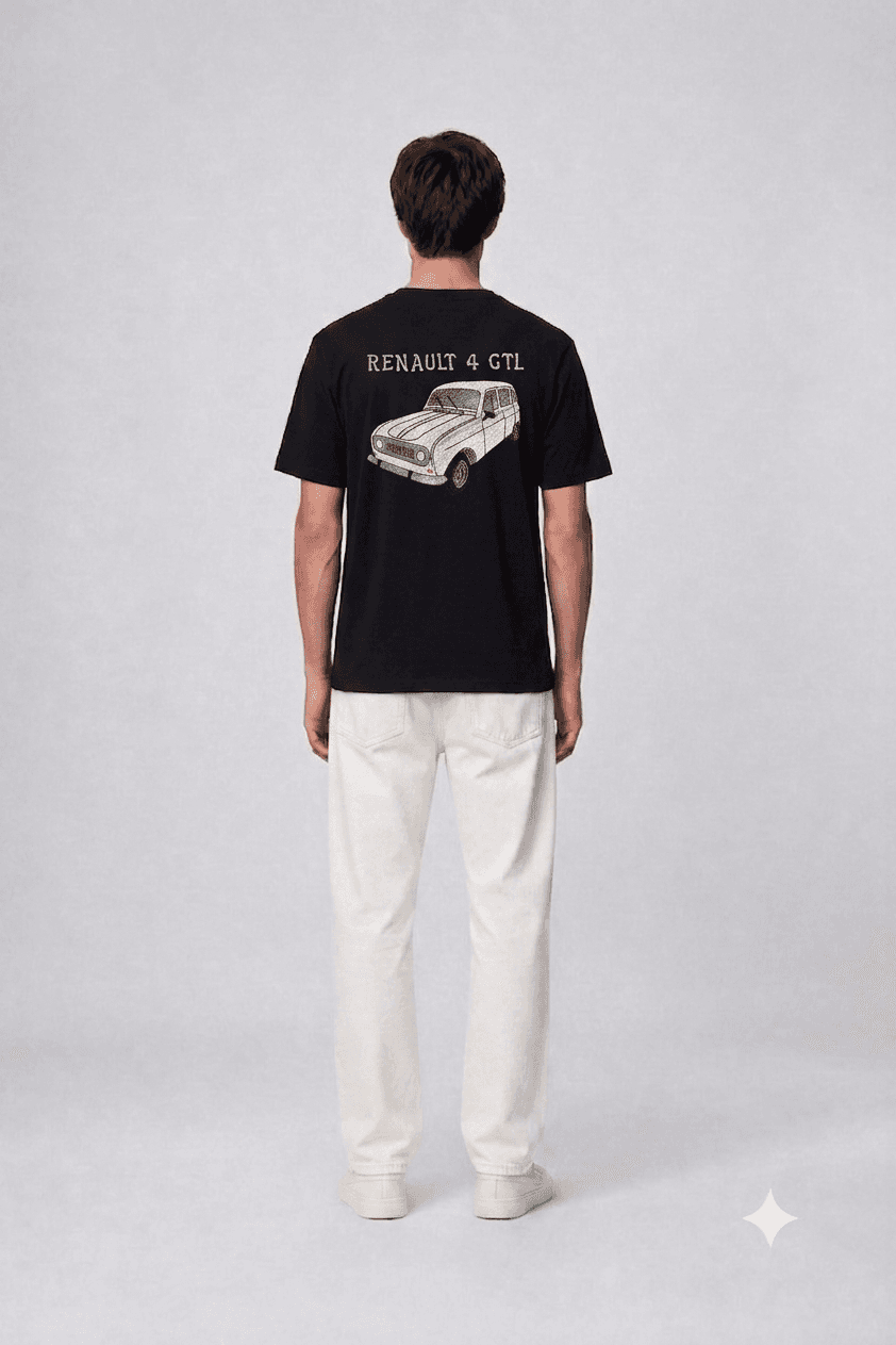 Tee-shirt brodé 4L
